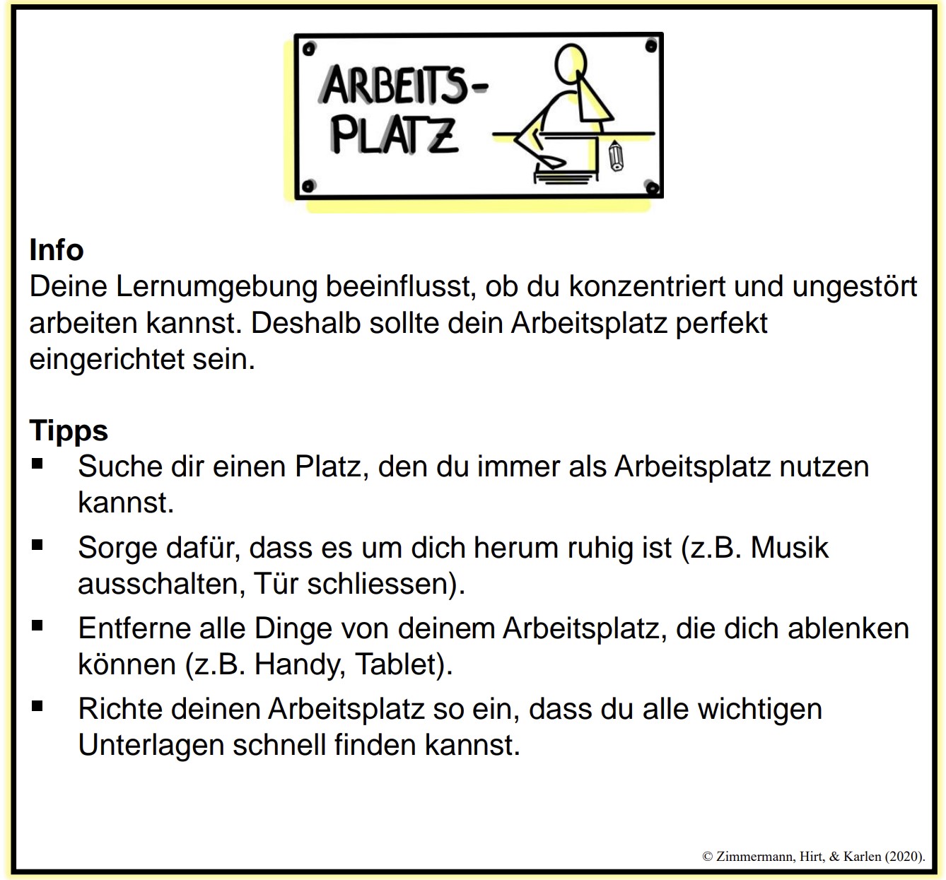 Arbeitsplatz